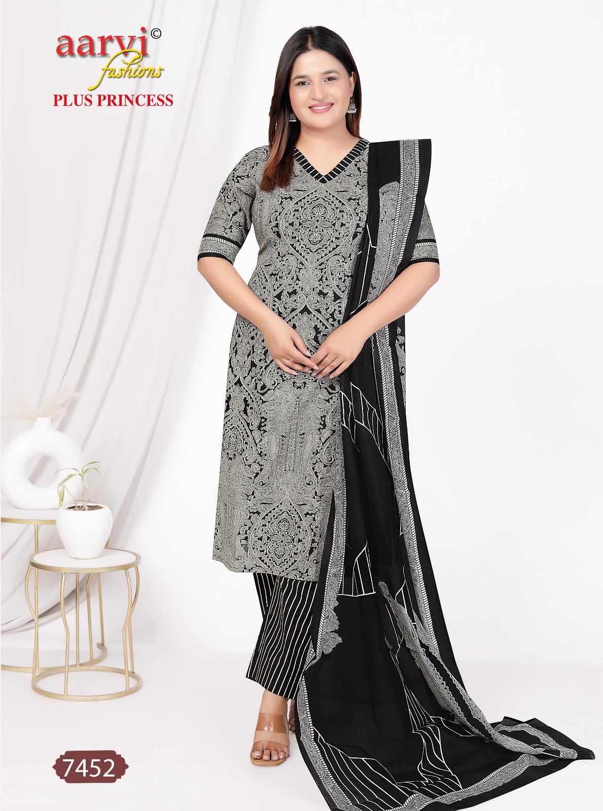 Plus Princess Vol 4 By Aarvi Printed Cotton Readymade Dress Exporters In India